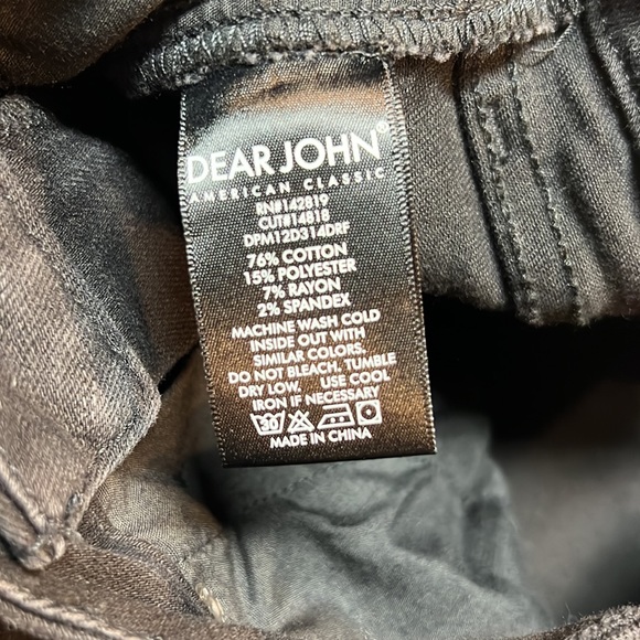 Dear John Black Lace Ankle Skinny Jeans - Picture 4 of 4